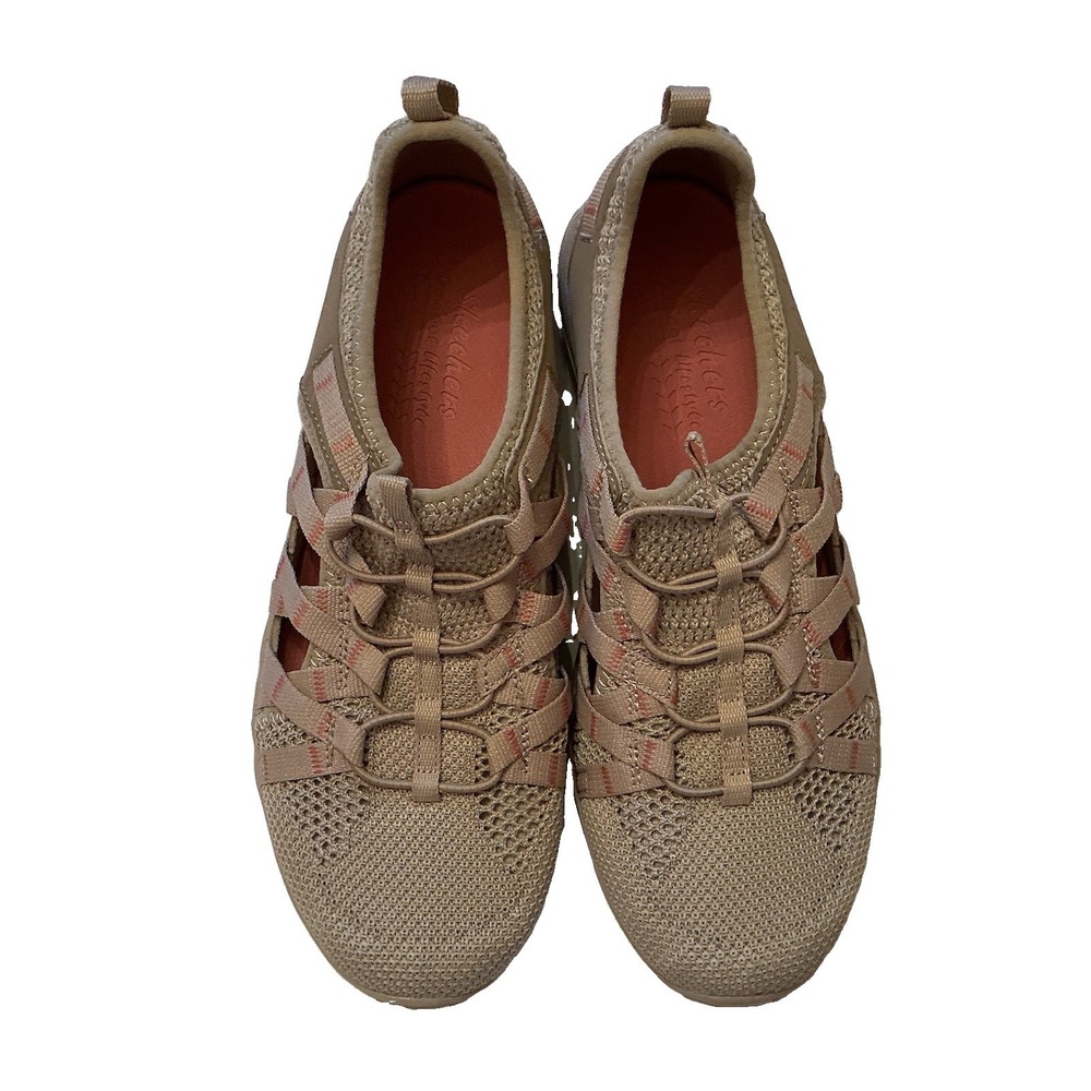 Skechers Reggae Fest Neap Outdoor Lifestyle Shoes Women's Size 8.5 Taupe Slip On